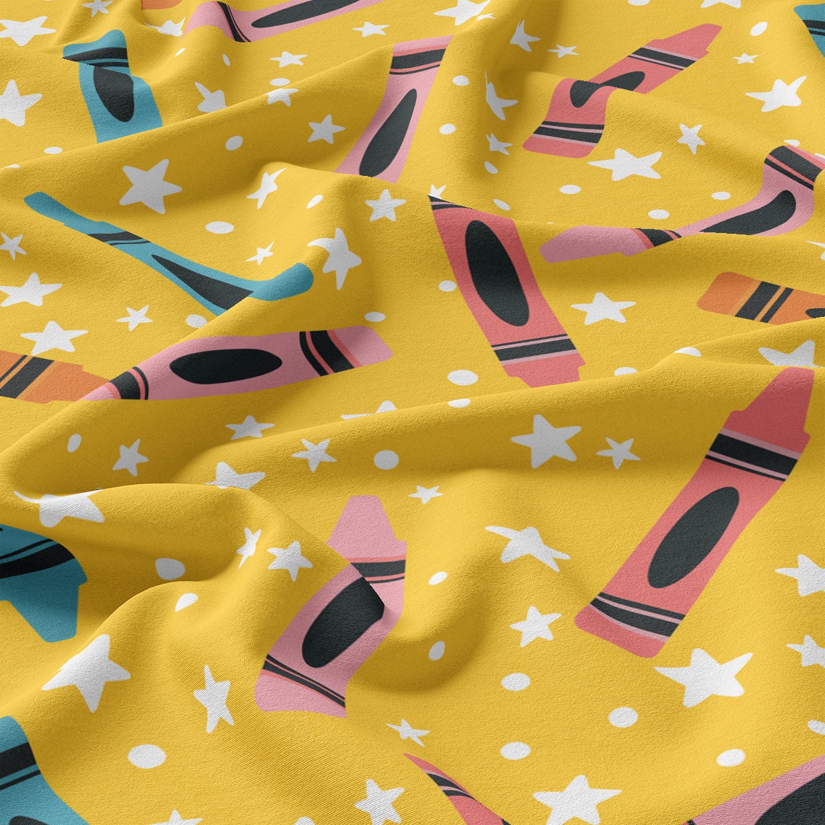 DBP Fabric Double Brushed Polyester DBP2362 Back to School