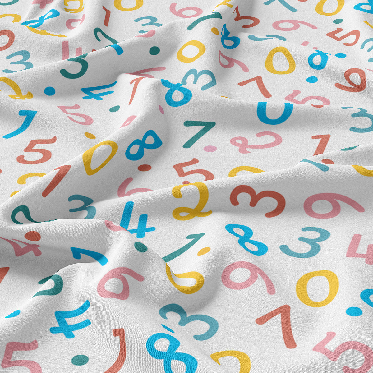 DBP Fabric Double Brushed Polyester DBP2363 Back to School