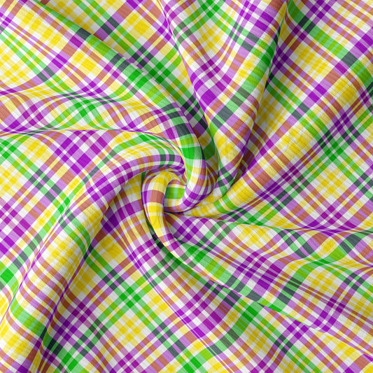 Rib Knit Fabric  RBK2350 Mardi Gras