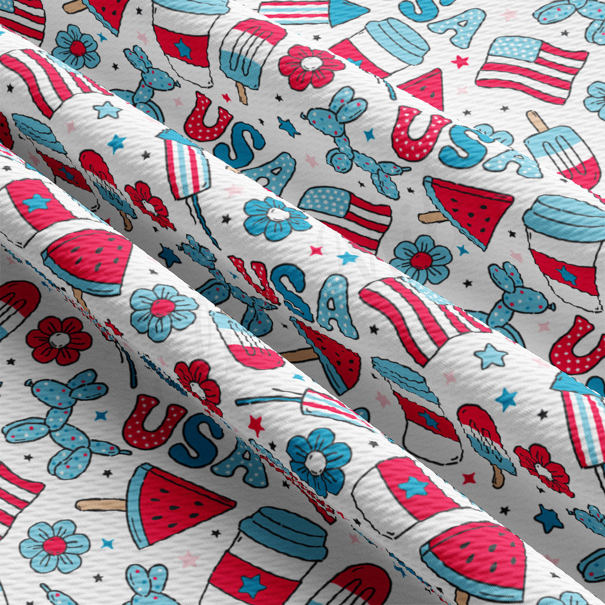 Bullet Fabric AA2296 Patriotic 4th of July