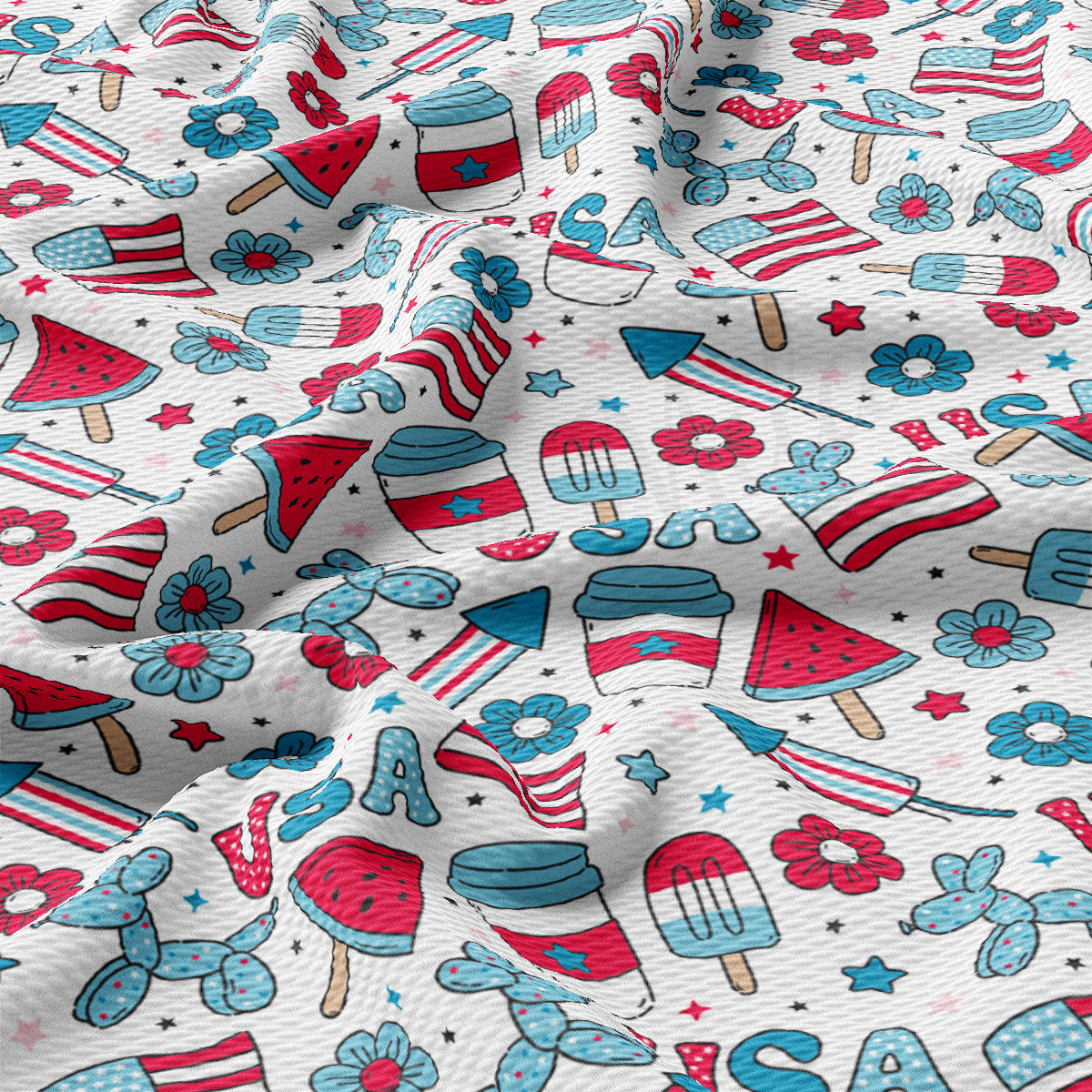 Bullet Fabric AA2296 Patriotic 4th of July