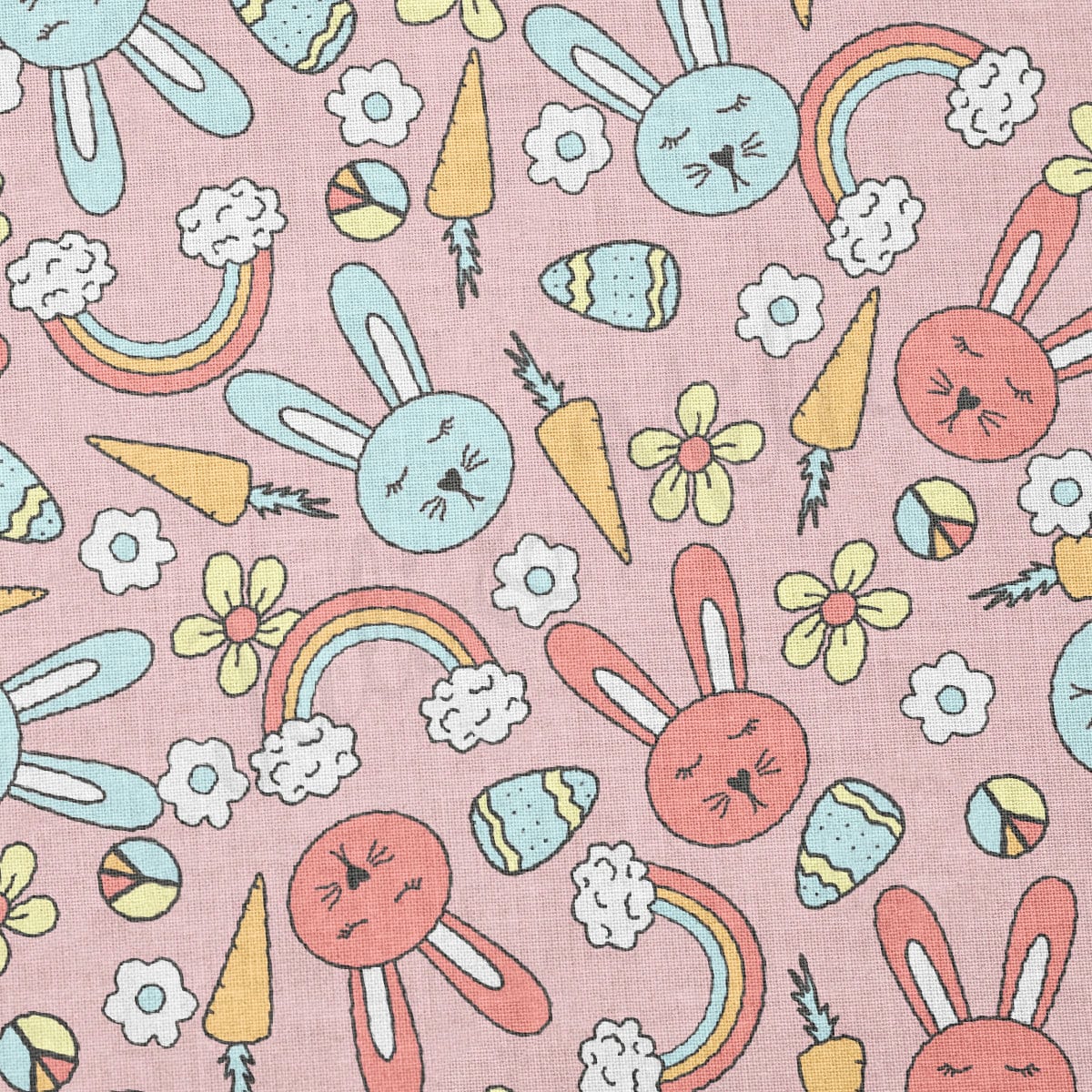100% Cotton Fabric CTN2272 Easter