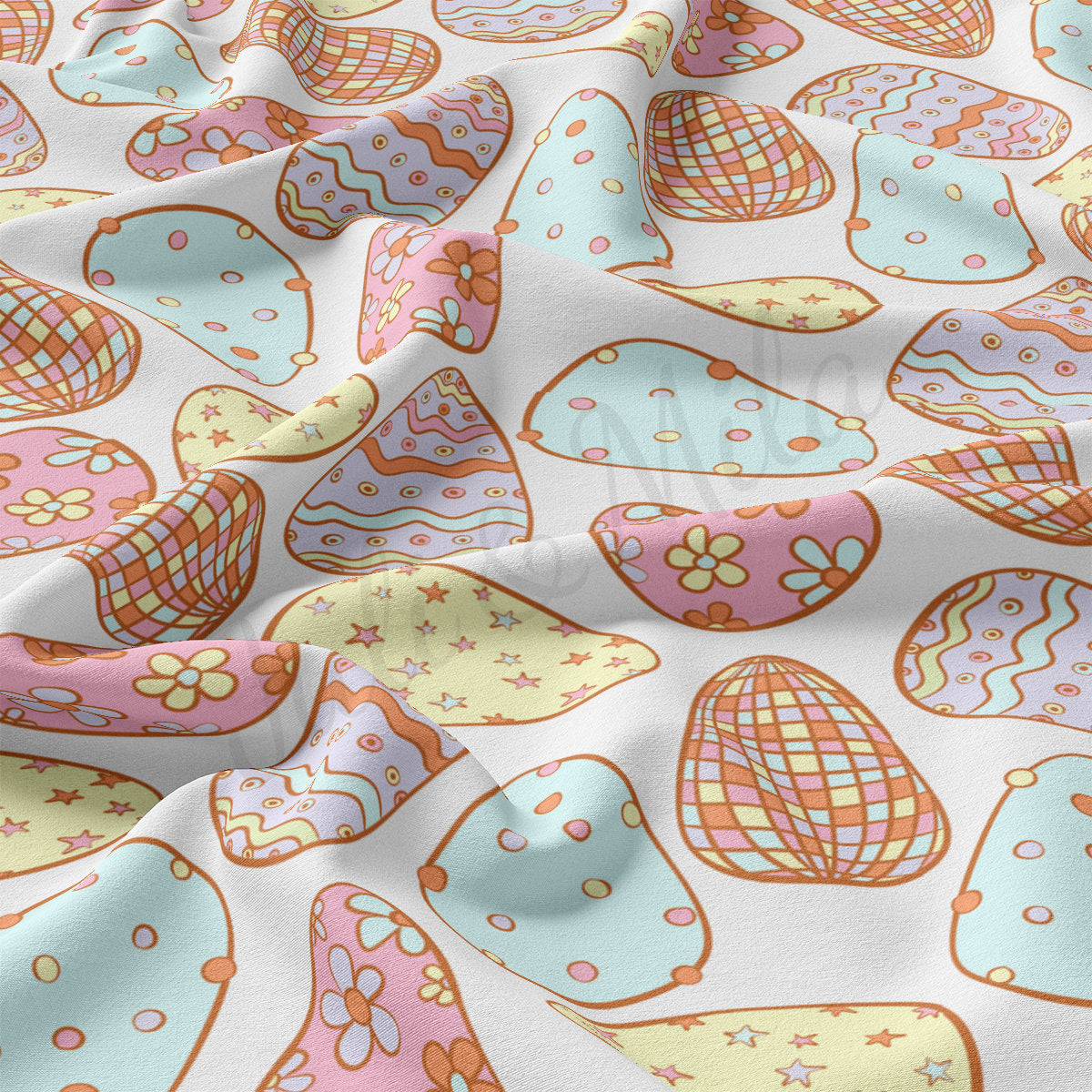 DBP Fabric Double Brushed Polyester DBP2274 Easter