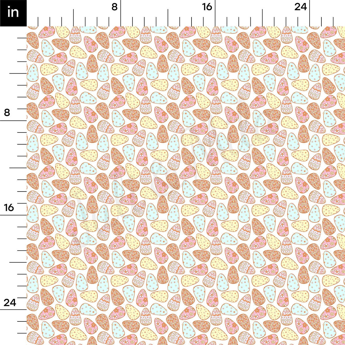 DBP Fabric Double Brushed Polyester DBP2274 Easter