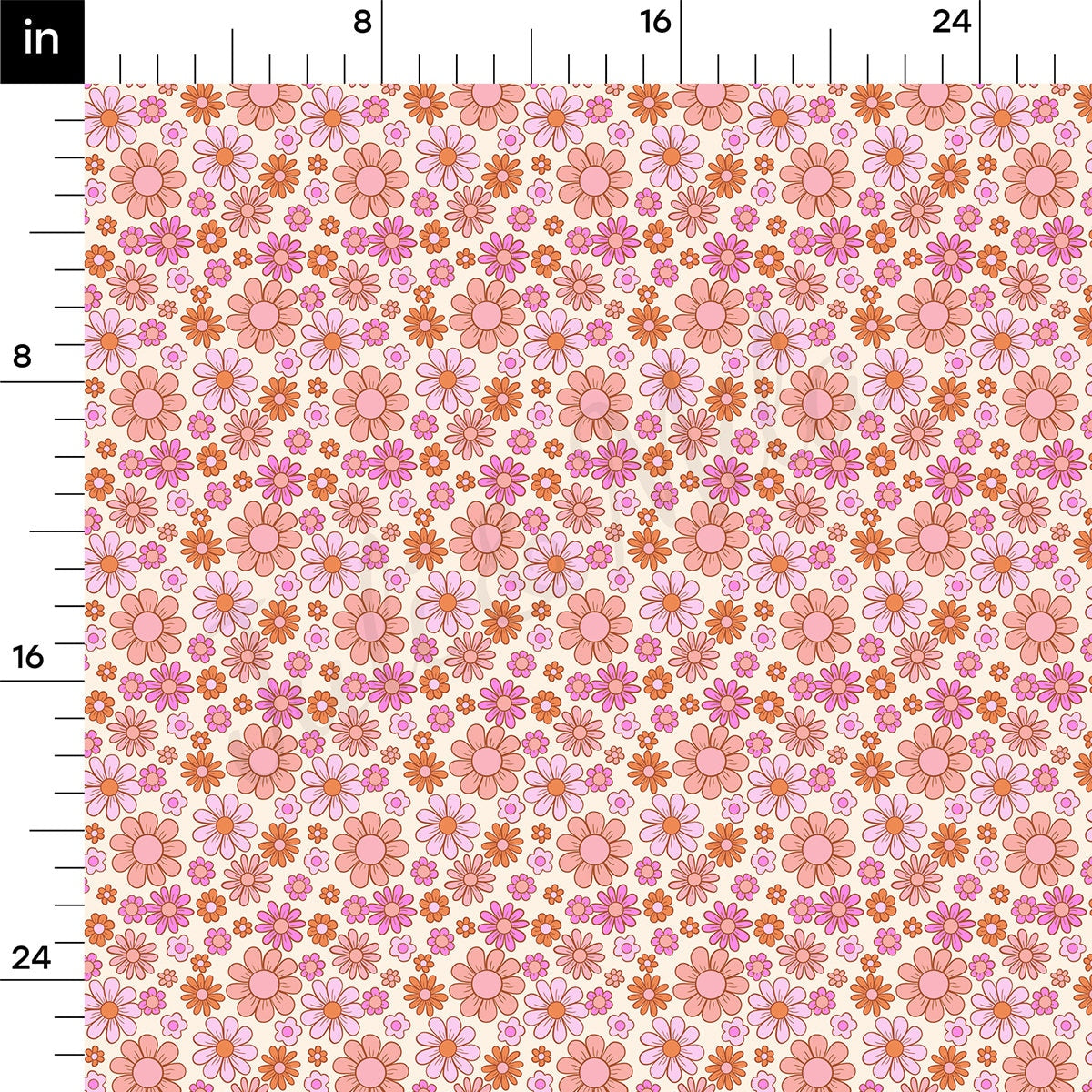 DBP Fabric Double Brushed Polyester DBP2276 Floral