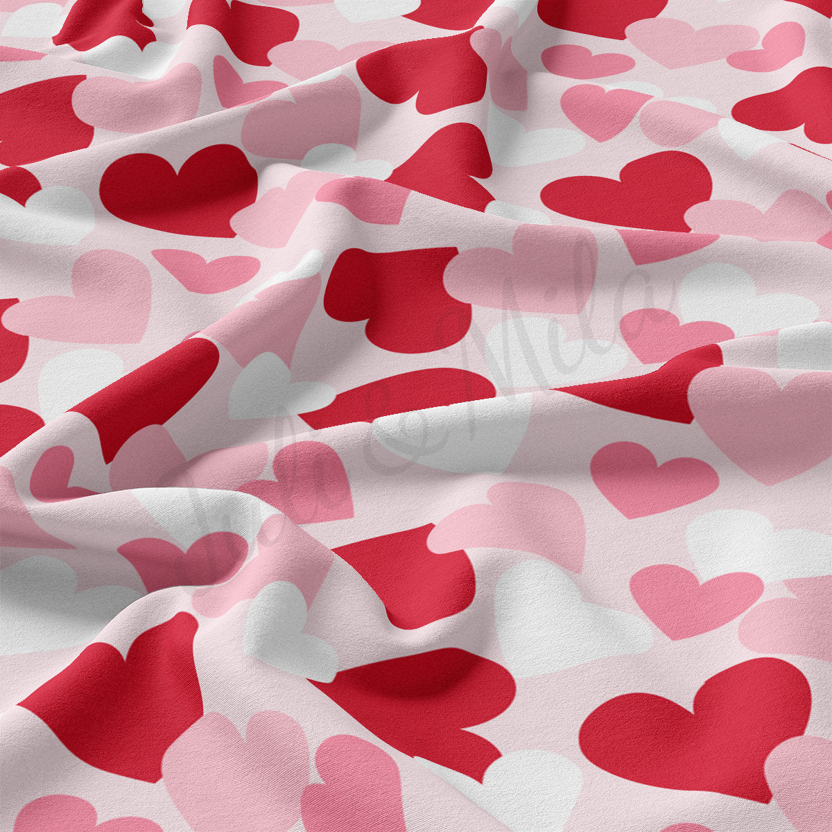 DBP Fabric Double Brushed Polyester Fabric DBP2278 Valentine's Day