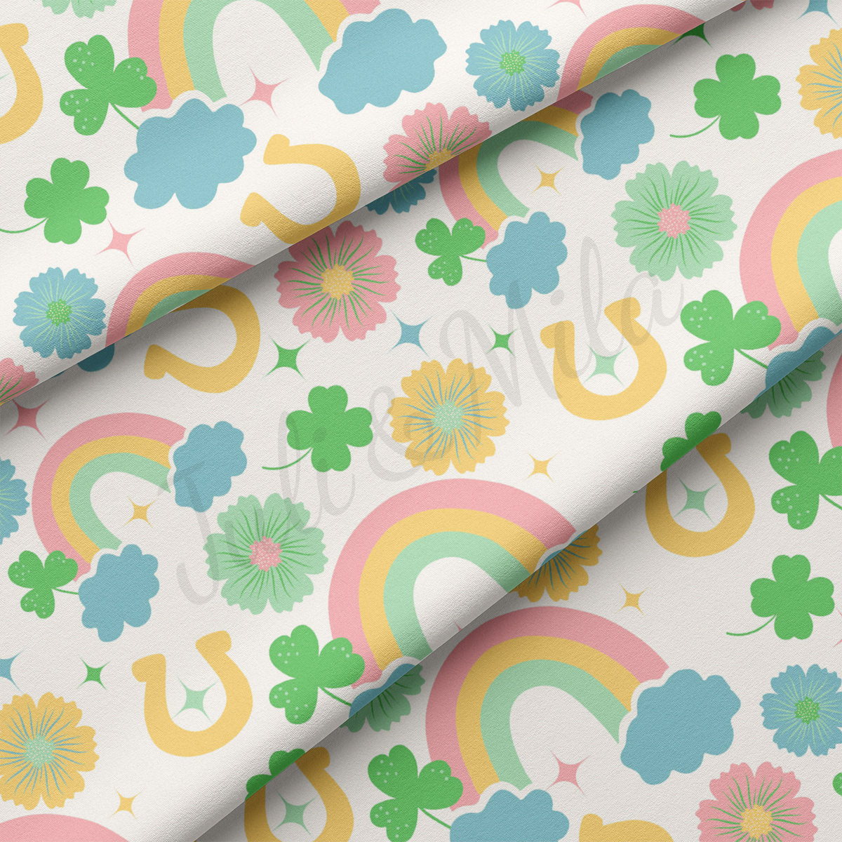 DBP Fabric Double Brushed Polyester DBP2285 St. Patrick's Day