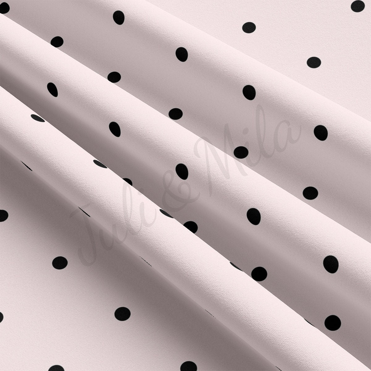 DBP Fabric Double Brushed Polyester DBP2291 Polka Dots