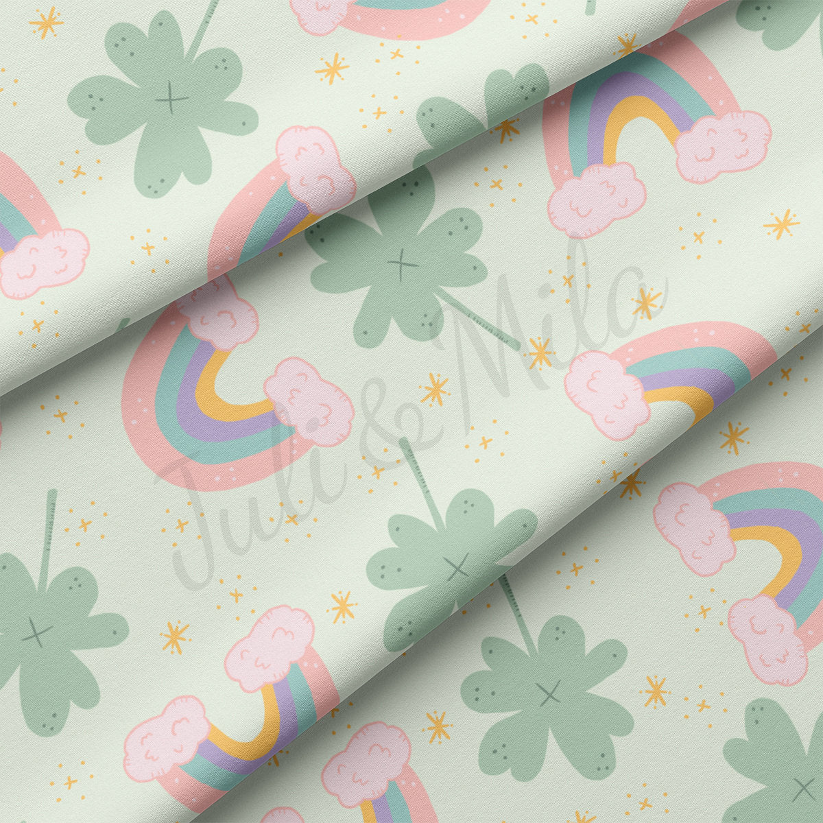 DBP Fabric Double Brushed Polyester DBP2294 St. Patrick's Day