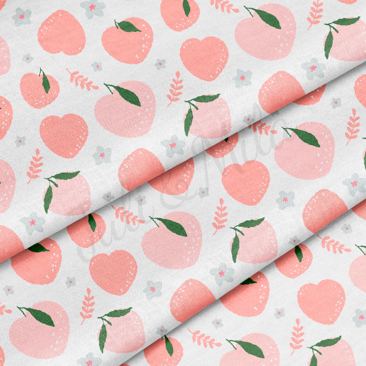 100% Cotton Fabric CTN2402 Peach