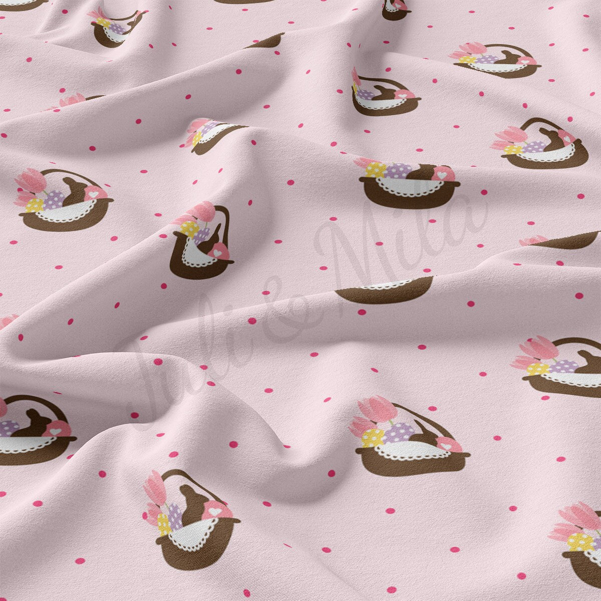 DBP Fabric Double Brushed Polyester DBP2380 Easter