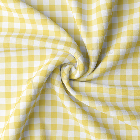 DBP Fabric Double Brushed Polyester DBP2391 Gingham