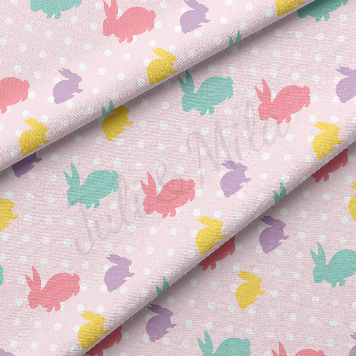 DBP Fabric Double Brushed Polyester DBP2409 Easter