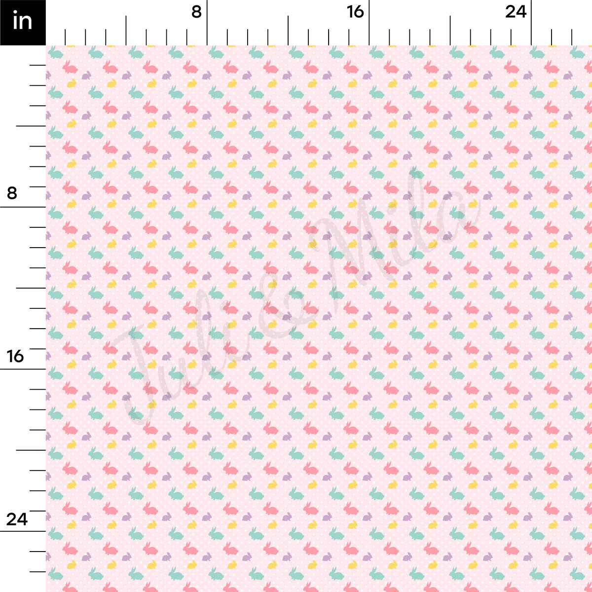 DBP Fabric Double Brushed Polyester DBP2409 Easter