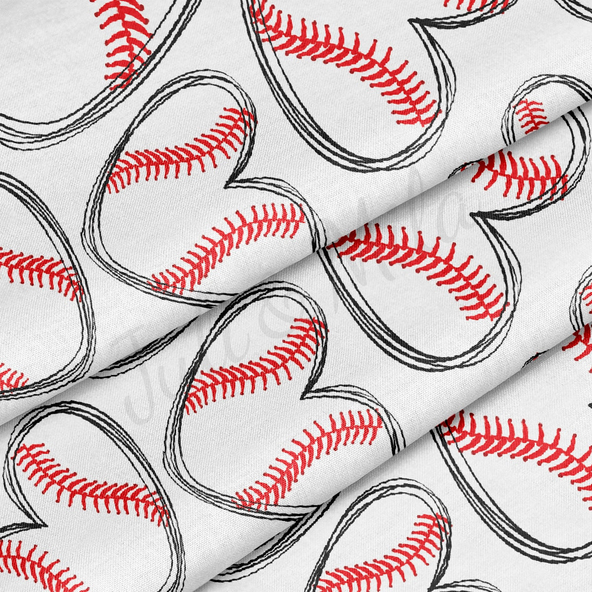 100% Cotton Fabric CTN227 Baseball