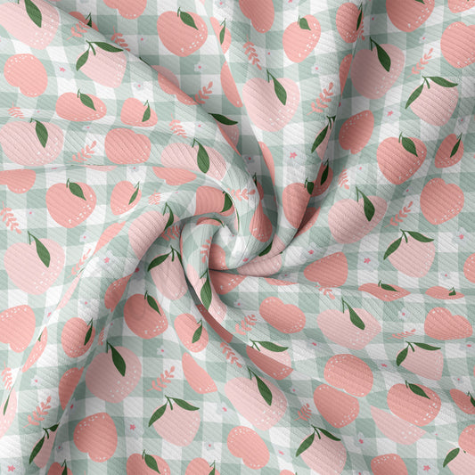 Rib Knit Fabric RBK2403 Peach