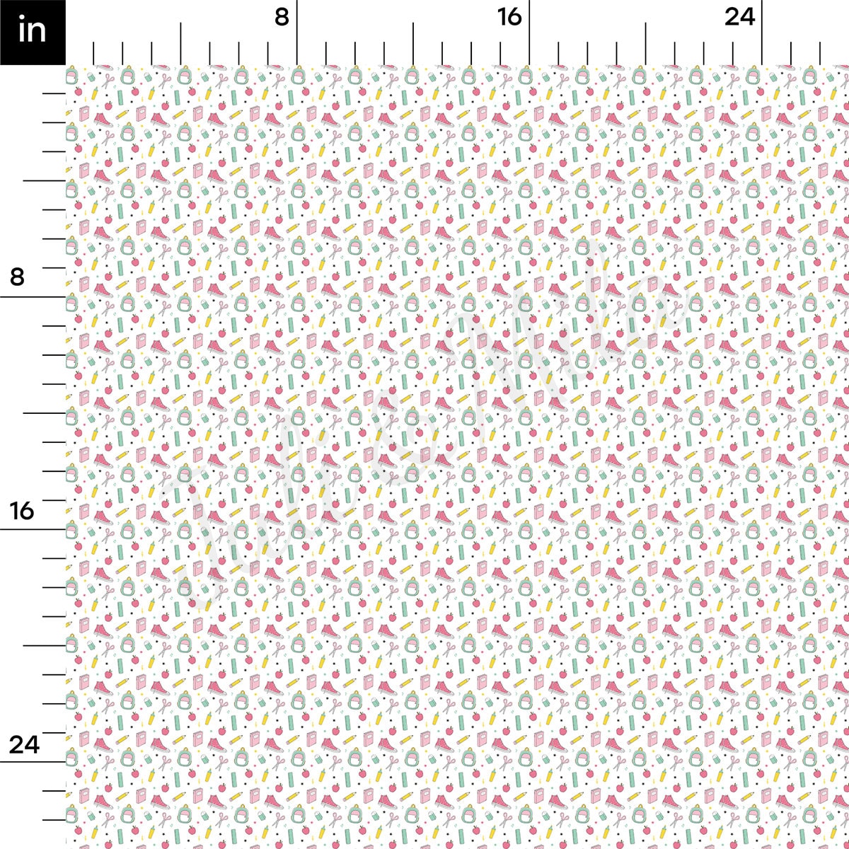 Rib Knit Fabric RBK2412 Back to School
