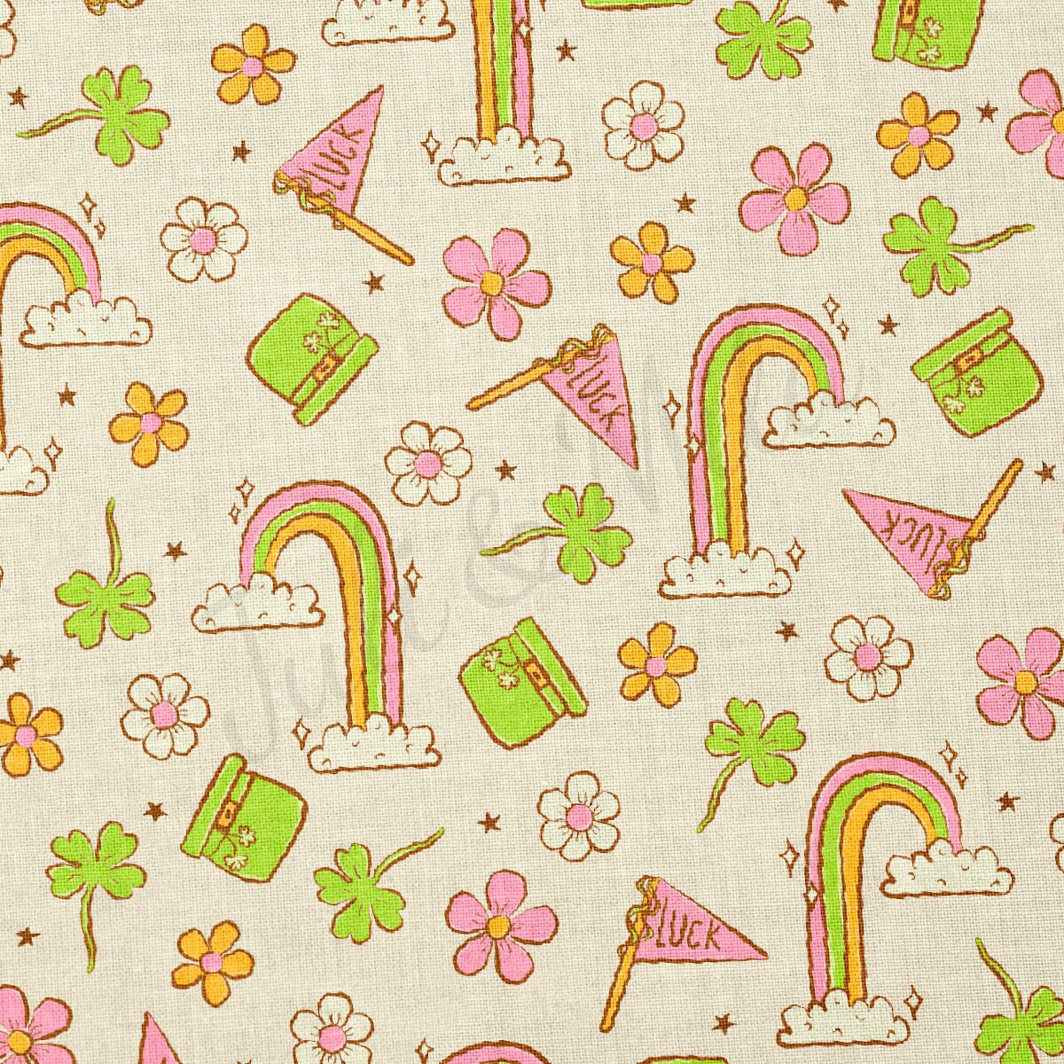 100% Cotton Fabric CTN2309 St. Patrick's Day