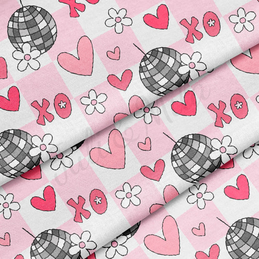 100% Cotton Fabric CTN2315 Valentine's Day