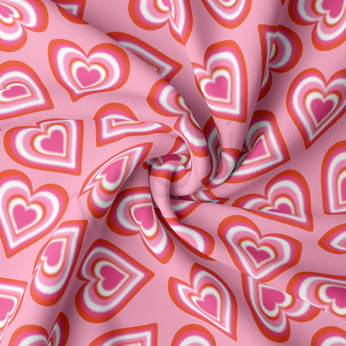 DBP Fabric Double Brushed Polyester DBP2307 Valentine's Day