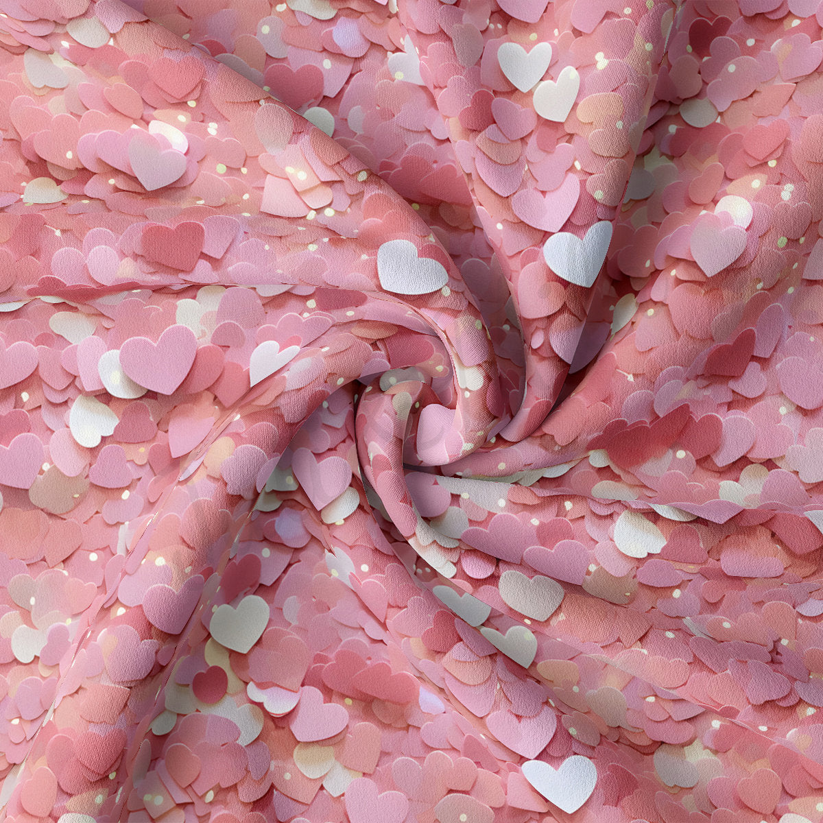 DBP Fabric Double Brushed Polyester DBP2314 Valentine's Day