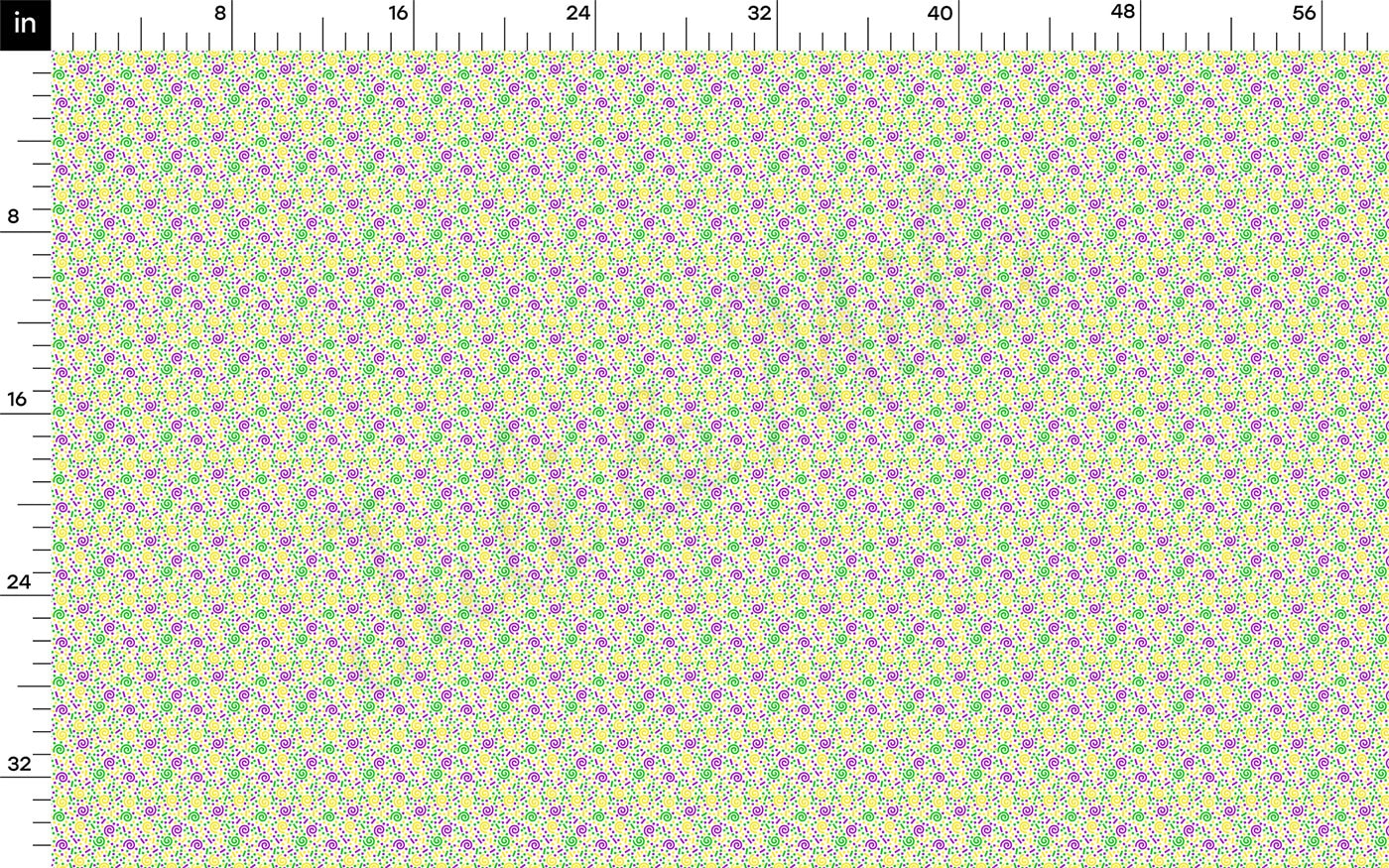 Mardi Gras Bullet Fabric AA2353