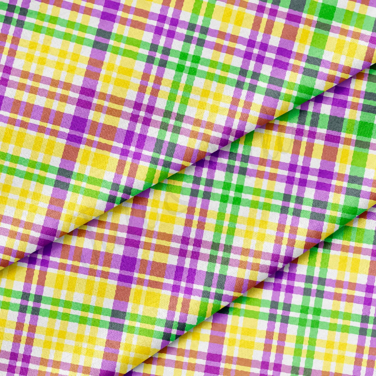 100% Cotton Fabric CTN2350 Mardi Gras