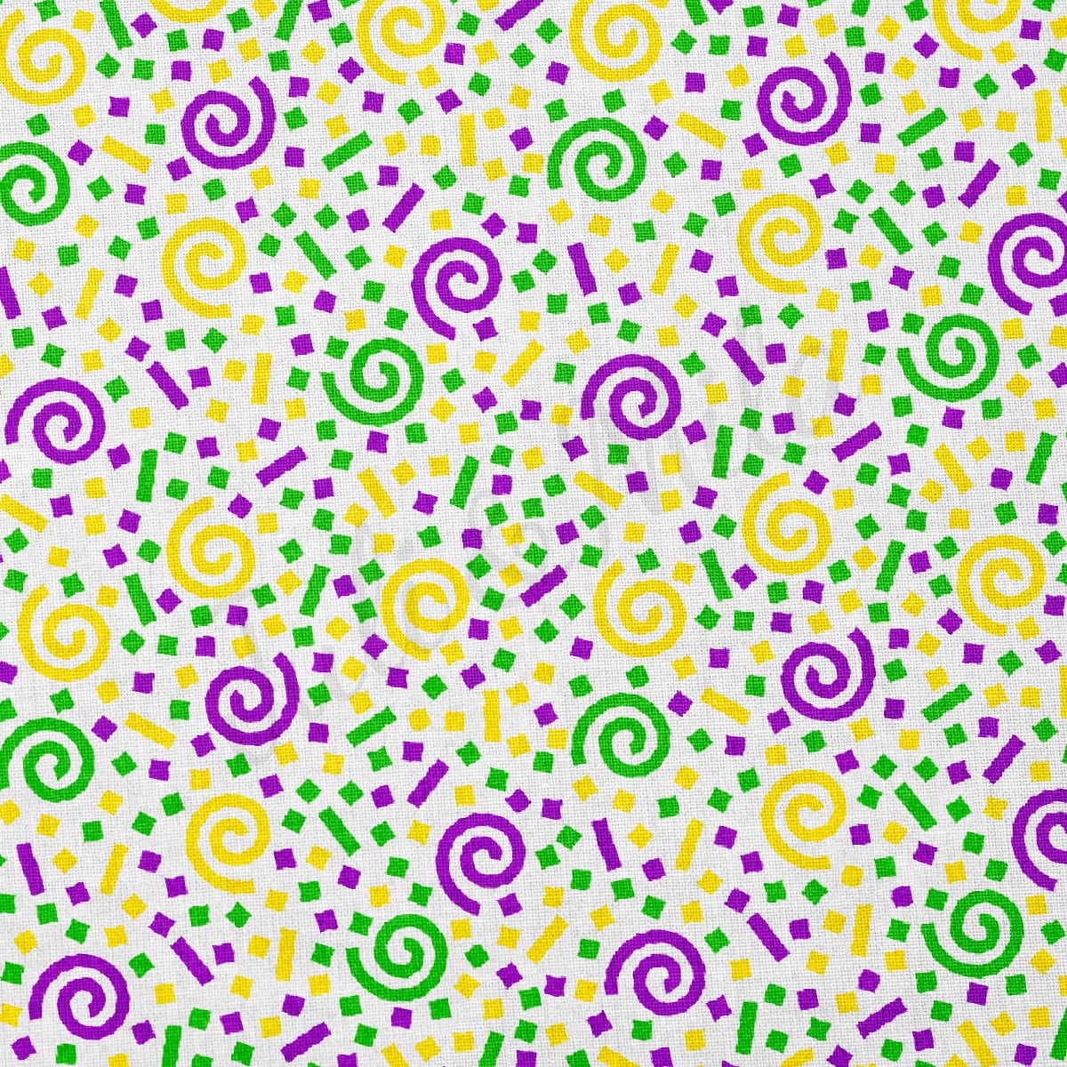 100% Cotton Fabric CTN2353 Mardi Gras