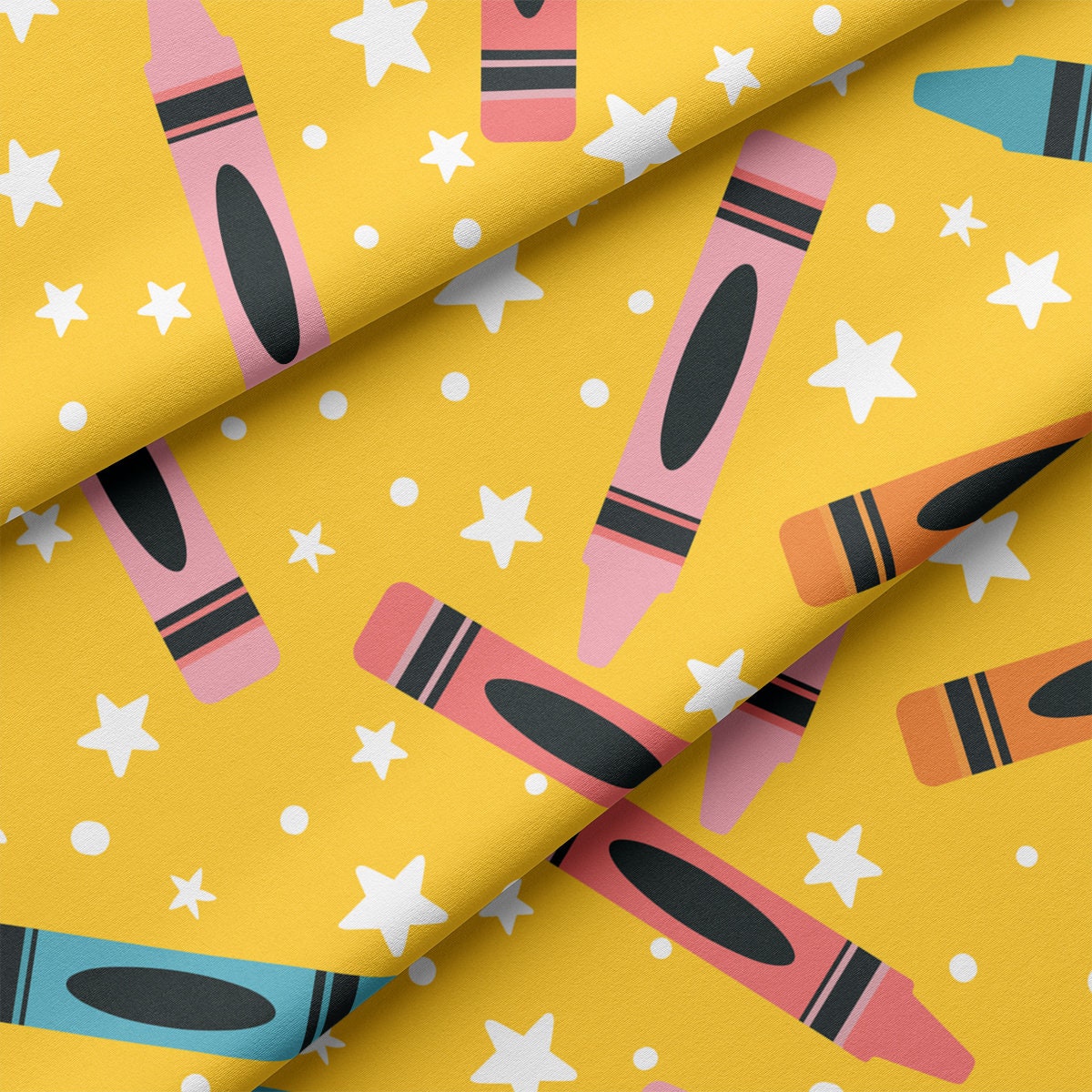 DBP Fabric Double Brushed Polyester DBP2362 Back to School