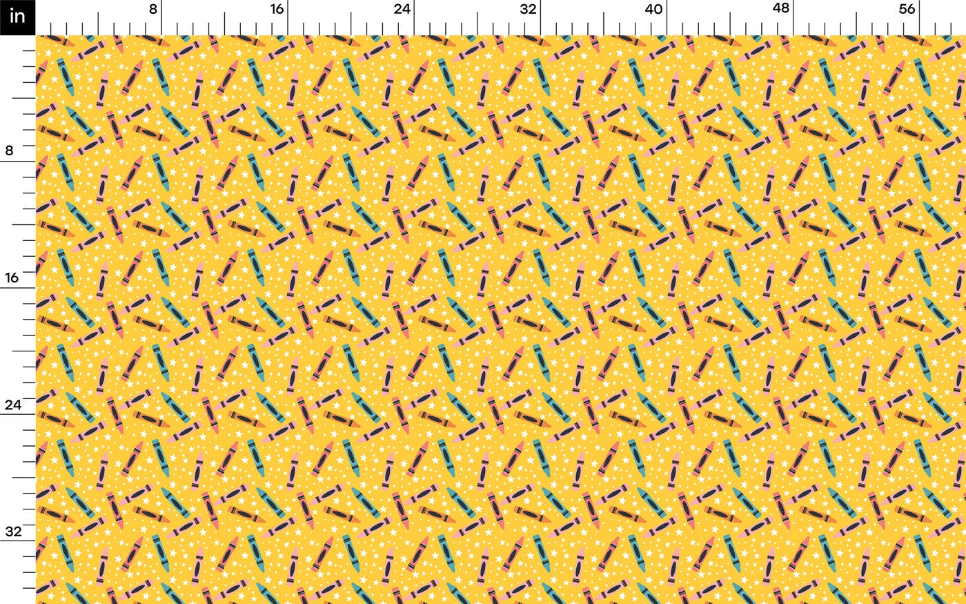 DBP Fabric Double Brushed Polyester DBP2362 Back to School