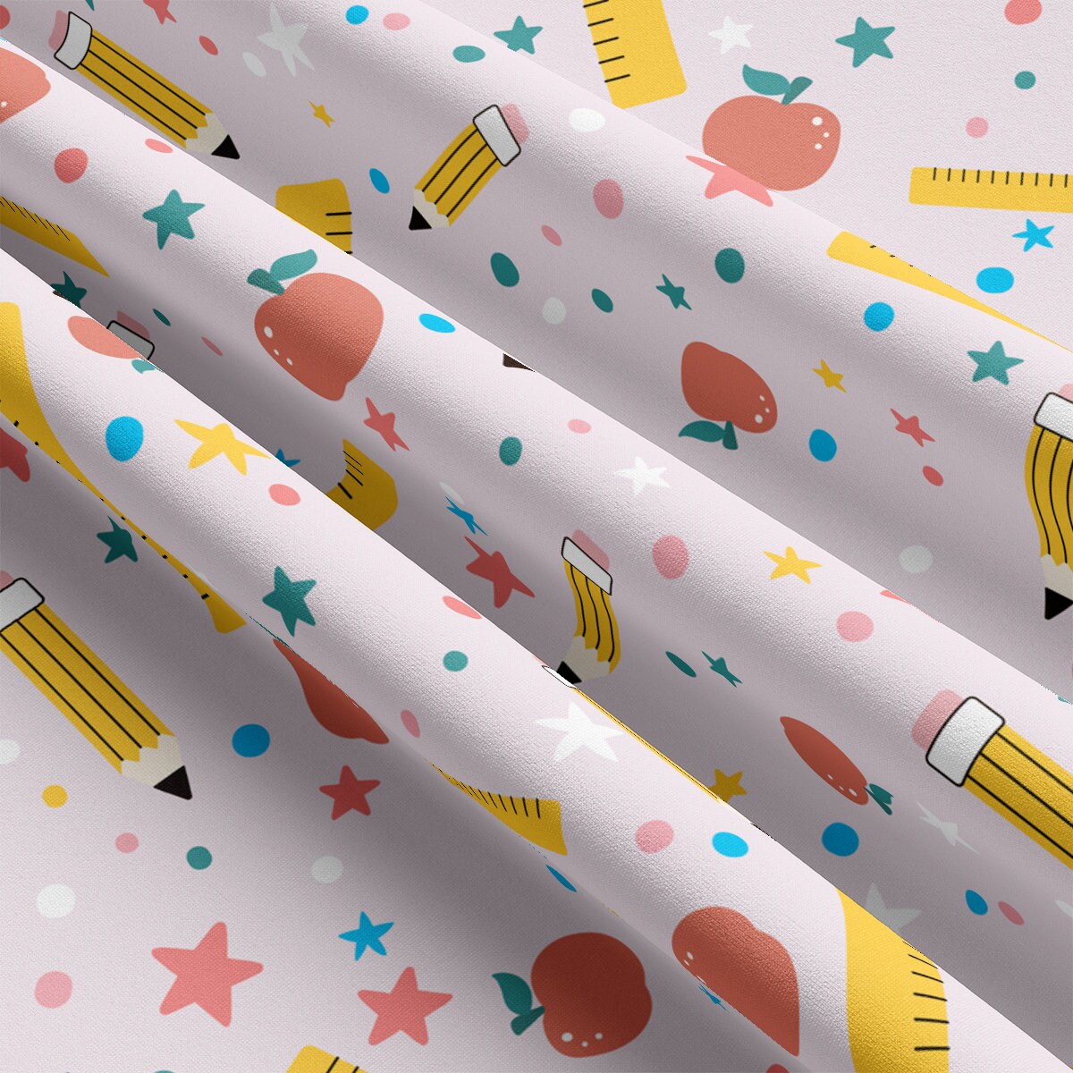 DBP Fabric Double Brushed Polyester DBP2365 Back to School