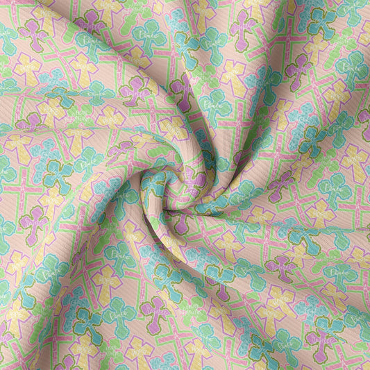 Rib Knit Fabric RBK2335 Easter