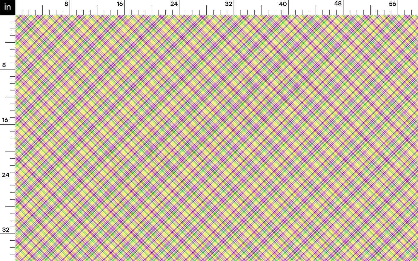 Rib Knit Fabric  RBK2350 Mardi Gras