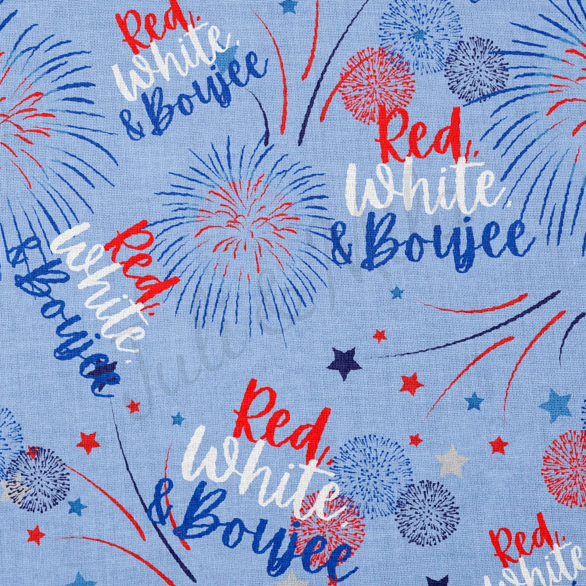 100% Cotton Fabric CTN2415 4th of July Patriotic