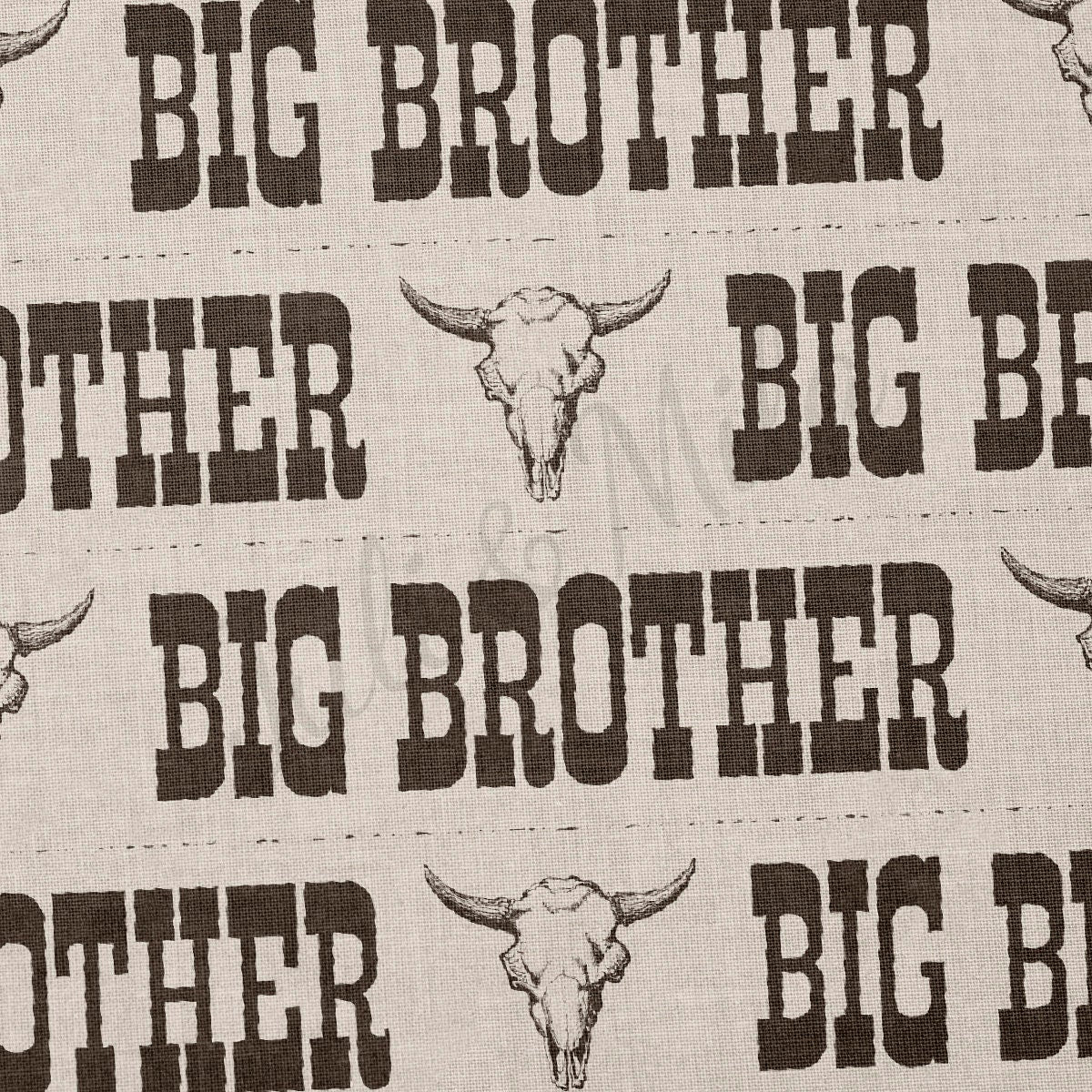 100% Cotton Fabric CTN2416 Big Brother
