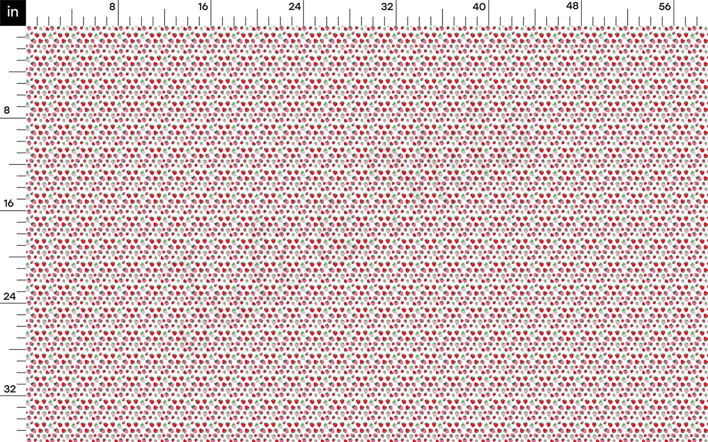 100% Cotton Fabric CTN2468 Strawberries