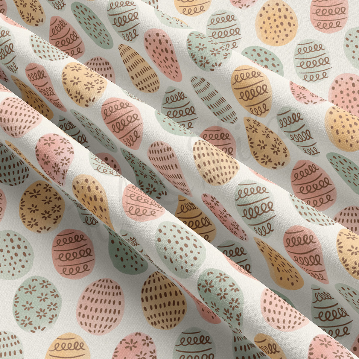 DBP Fabric Double Brushed Polyester DBP2438 Easter