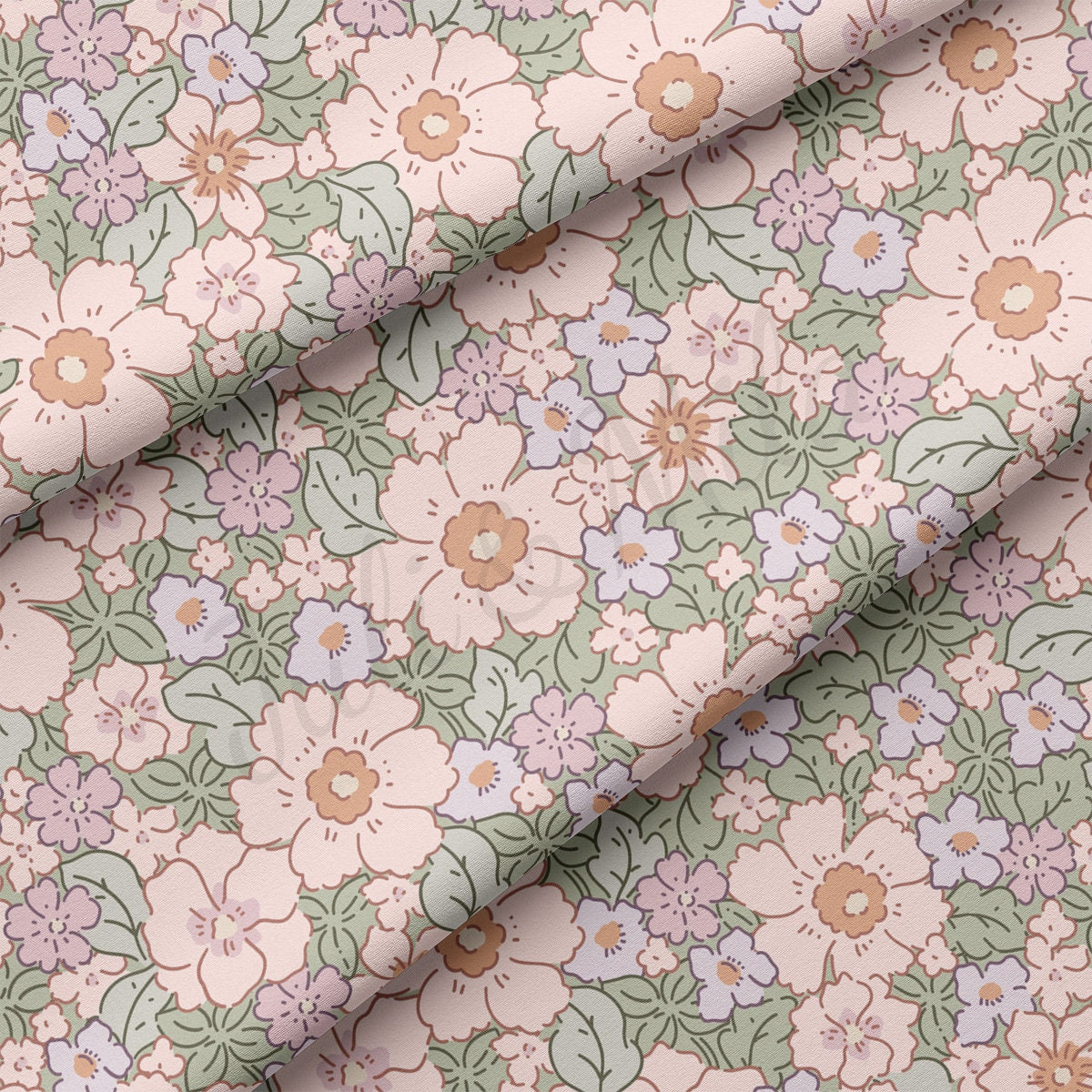 DBP Fabric Double Brushed Polyester DBP2444 Easter