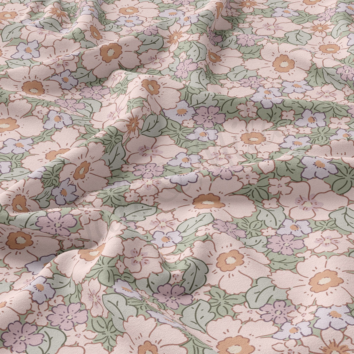 DBP Fabric Double Brushed Polyester DBP2444 Easter