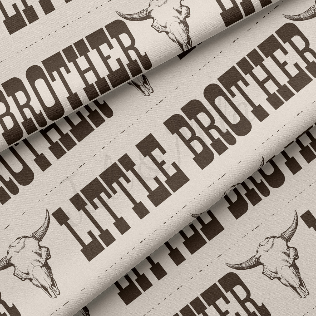 DBP Fabric Double Brushed Polyester DBP2448 Little Brother