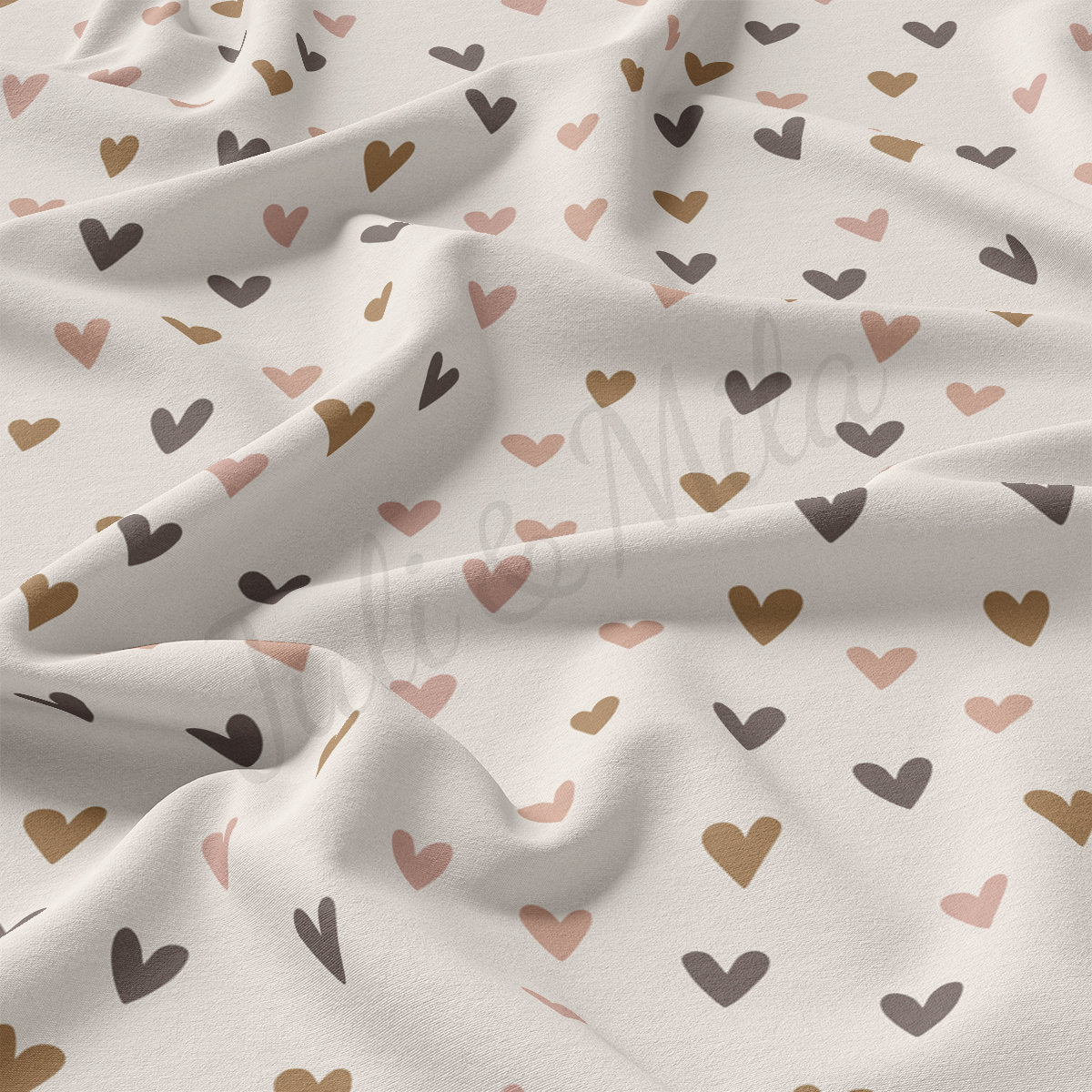 DBP Fabric Double Brushed Polyester DBP2454 Valentine's Day