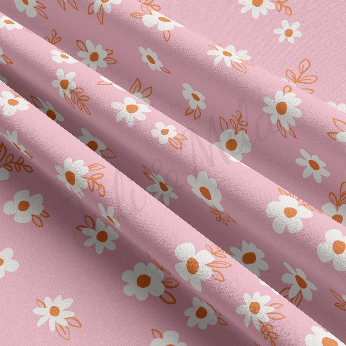 DBP Fabric Double Brushed Polyester DBP2457 Floral
