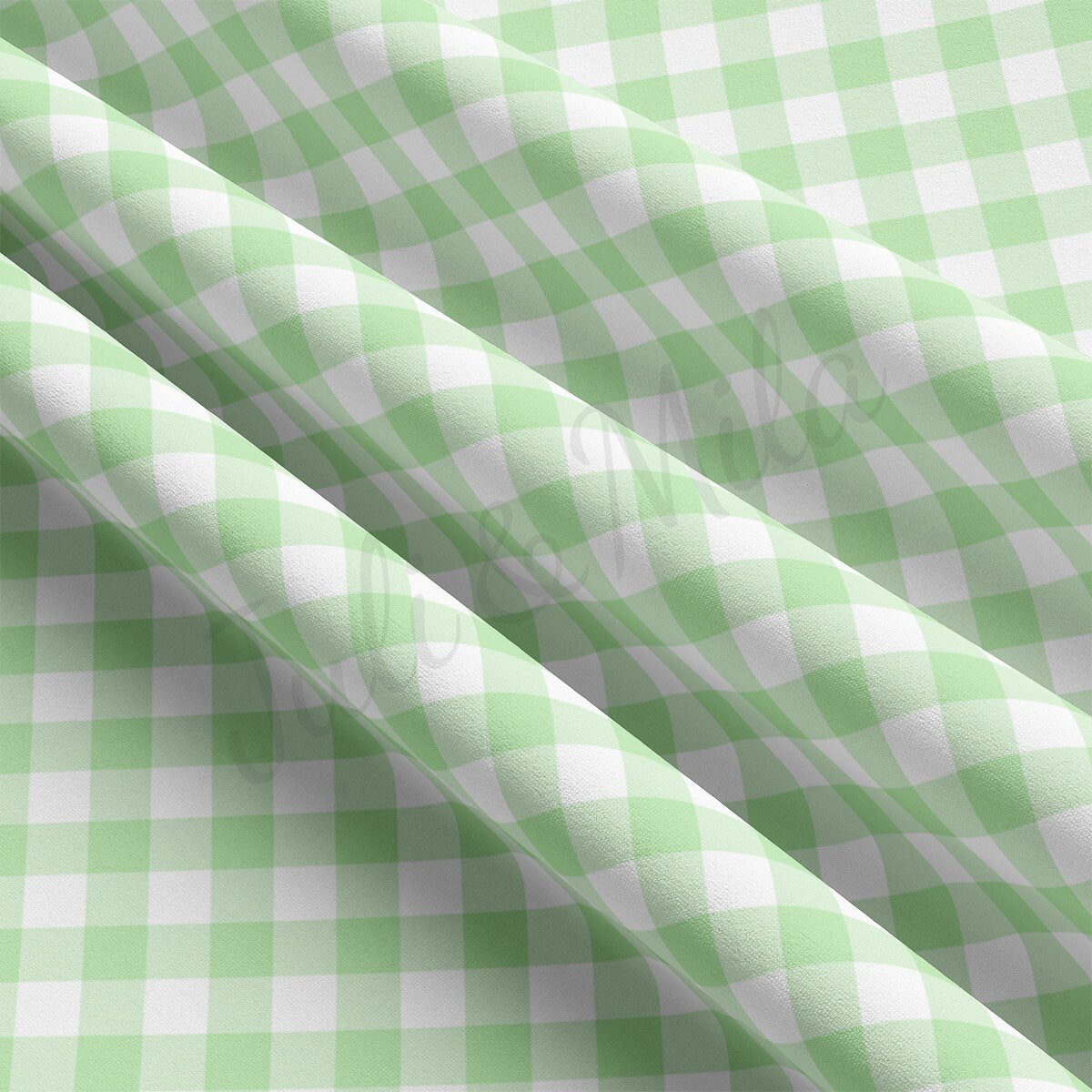 DBP Fabric Double Brushed Polyester DBP2458 Gingham