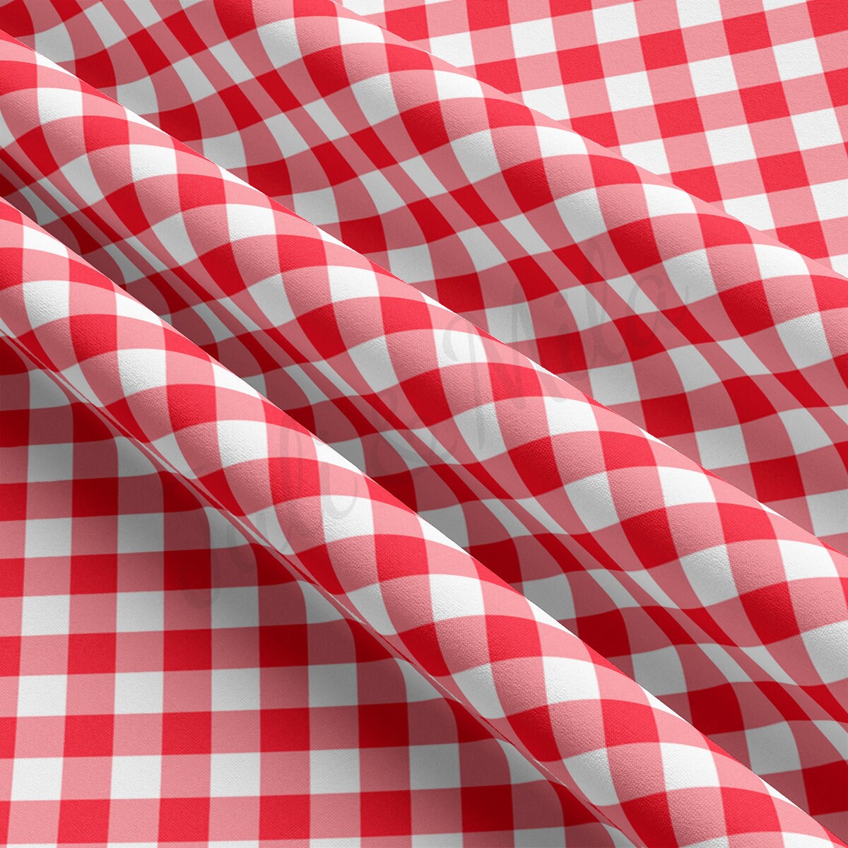 DBP Fabric Double Brushed Polyester DBP2460 Gingham