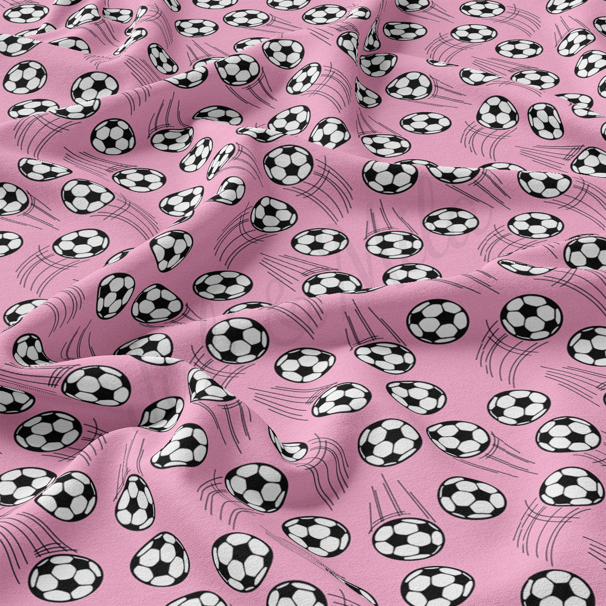 DBP Fabric Double Brushed Polyester DBP2464 Soccer