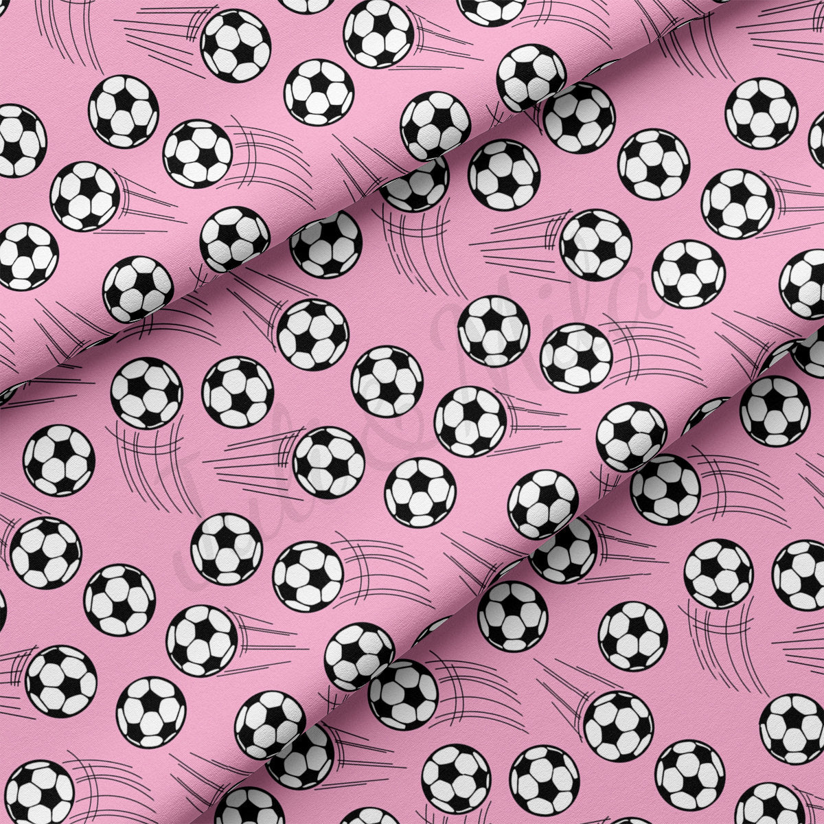 DBP Fabric Double Brushed Polyester DBP2464 Soccer
