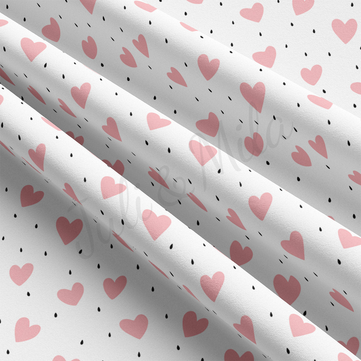 DBP Fabric Double Brushed Polyester DBP2478 Valentine's Day