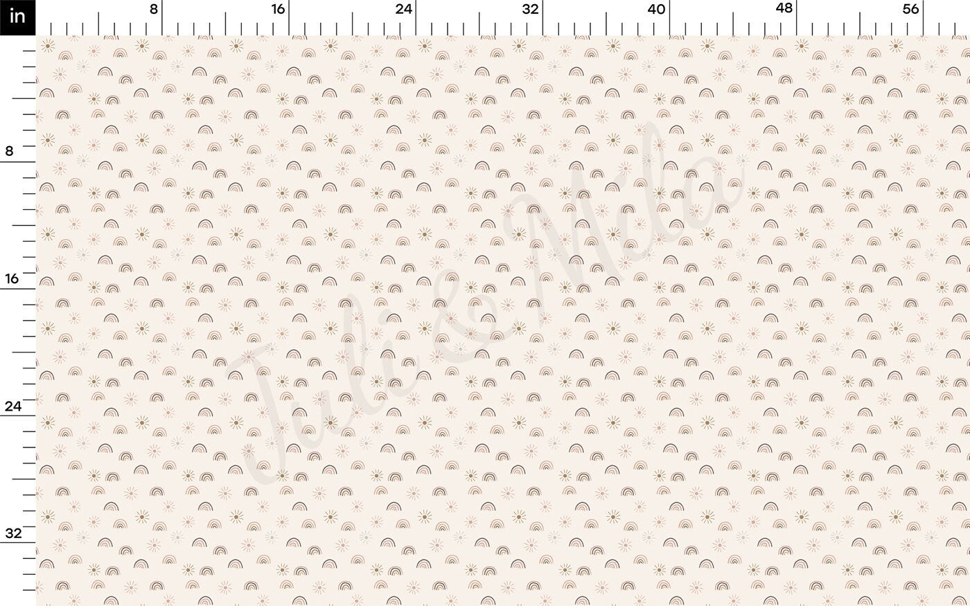 Rib Knit Fabric RBK2422 Rainbow