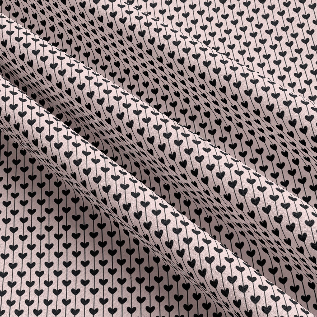 Rib Knit Fabric RBK2450 Valentine's Day