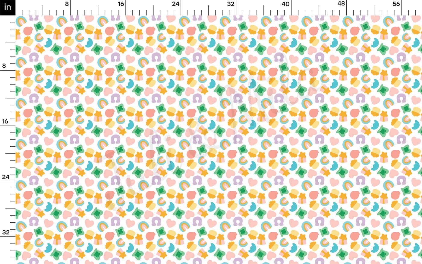 St. Patrick's Day Bullet Fabric AA2396